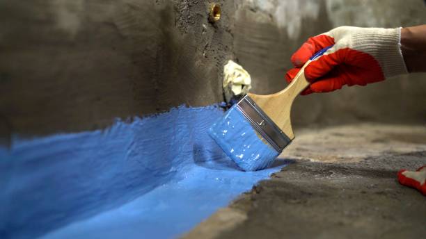Commercial Interior Drainage System project at a Daleville, AL business property by SJ Waterproofing Pros
